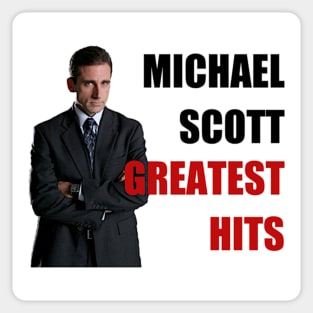 The Office - Michael Scott Greatest Hits Sticker